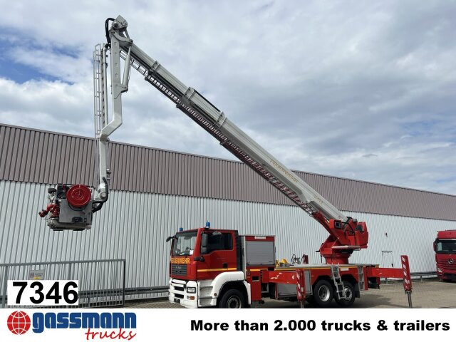 MAN TGA 26.360 6x2-2 LL, Magirus ALP 375 - المطافئ: صور 1 MAN TGA 26.360 6x2-2 LL, Magirus ALP 375 - المطافئ: صور 1