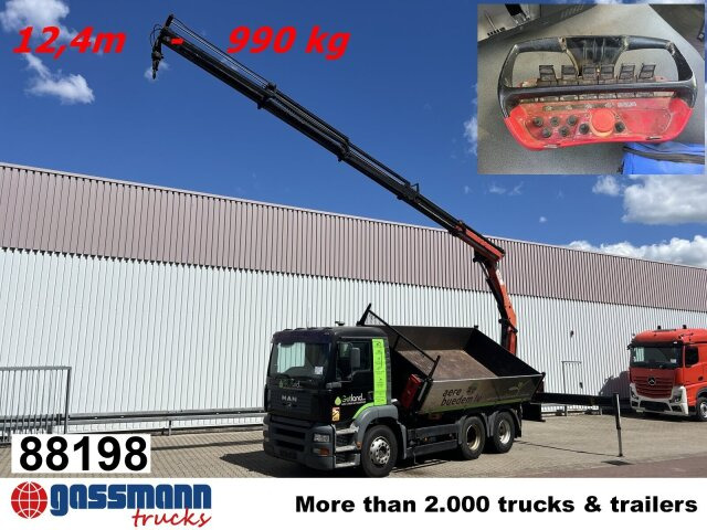 MAN TGA 26.363 6x4 BB, PK 16502 C Kran, absattelbar, - قلابات, شاحنة كرين: صور 1 MAN TGA 26.363 6x4 BB, PK 16502 C Kran, absattelbar, - قلابات, شاحنة كرين: صور 1