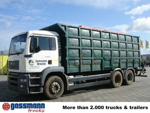 MAN TGA 26.413 BB 6x4 Kran Heckkran Jonsered 1020 - شاحنة قطع الأشجار, شاحنة كرين: صور 5 MAN TGA 26.413 BB 6x4 Kran Heckkran Jonsered 1020 - شاحنة قطع الأشجار, شاحنة كرين: صور 5