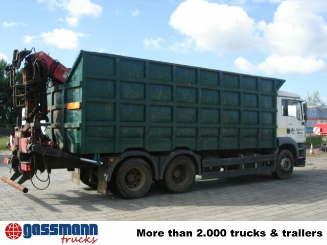 شاحنة قطع الأشجار, شاحنة كرين لنقل الأخشاب MAN TGA 26.413 BB 6x4 Kran Heckkran Jonsered 1020: صور 7 شاحنة قطع الأشجار, شاحنة كرين لنقل الأخشاب MAN TGA 26.413 BB 6x4 Kran Heckkran Jonsered 1020: صور 7