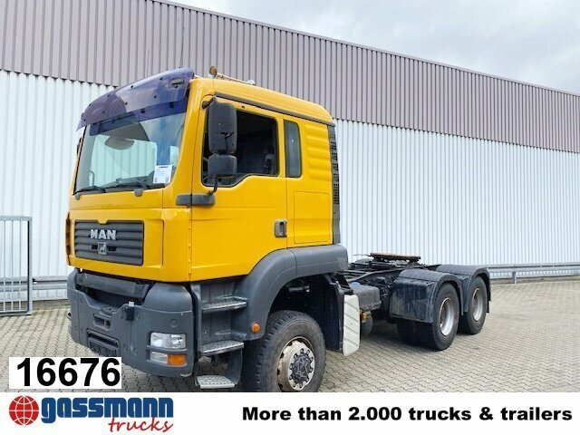 MAN TGA 26.480 6x6 BB, Kipphydraulik - شاحنة جرار: صور 1 MAN TGA 26.480 6x6 BB, Kipphydraulik - شاحنة جرار: صور 1