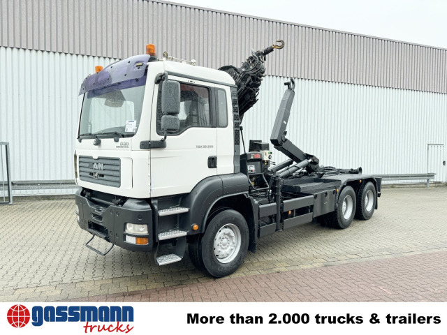 شاحنة ذات الخطاف, شاحنة كرين MAN TGA 33.350 6X4 BB mit Kran Hiab 166 E-3 HiDuo,: صور 8