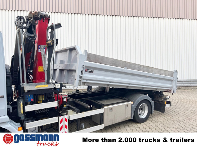 MAN TGL 12.180 4X2 BL mit Kran HMF 900-K1 - قلابات, شاحنة كرين: صور 2 MAN TGL 12.180 4X2 BL mit Kran HMF 900-K1 - قلابات, شاحنة كرين: صور 2