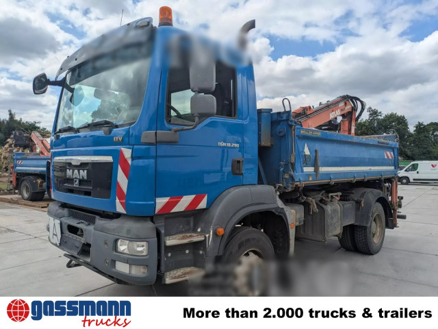 MAN TGM 18.290 4X4 BB, EEV, Heckkran Atlas AK - قلابات, شاحنة كرين: صور 3 MAN TGM 18.290 4X4 BB, EEV, Heckkran Atlas AK - قلابات, شاحنة كرين: صور 3