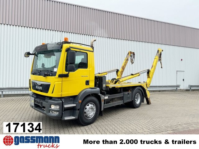 MAN TGM 18.290 4x2 BL, Meiller Teleabsetzkipper, - شاحنات قابلة للفك شاحنة: صور 1 MAN TGM 18.290 4x2 BL, Meiller Teleabsetzkipper, - شاحنات قابلة للفك شاحنة: صور 1