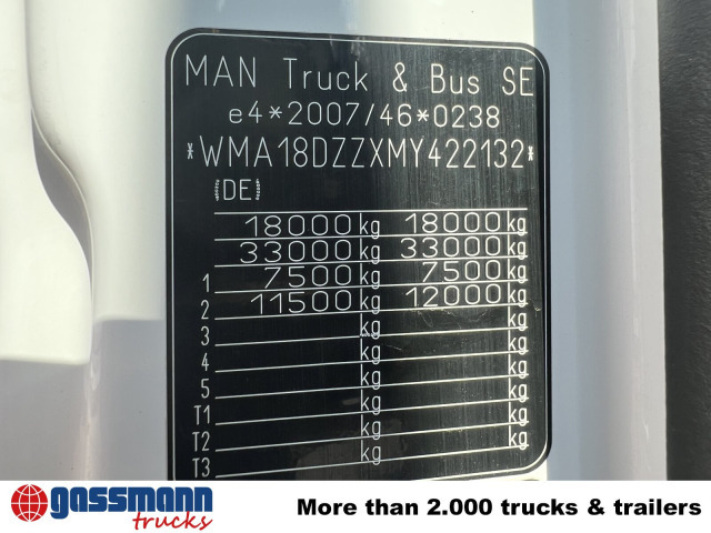 MAN TGM 18.320 4x2 BL, Hiab Tele-Absetzanlage, Funk - شاحنات قابلة للفك شاحنة: صور 3 MAN TGM 18.320 4x2 BL, Hiab Tele-Absetzanlage, Funk - شاحنات قابلة للفك شاحنة: صور 3