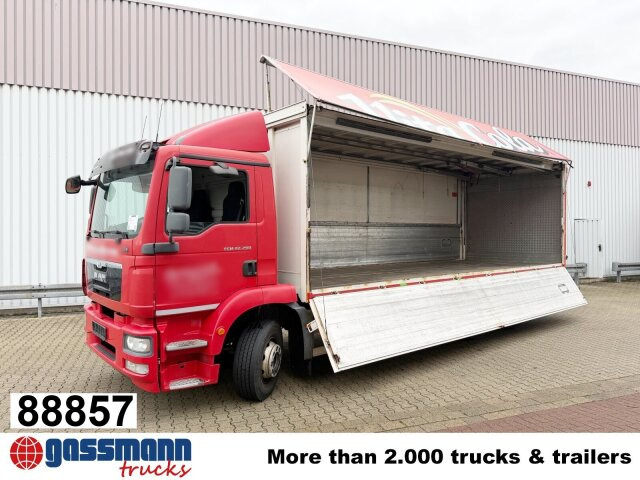 MAN TGM 22.290 6x2-4 LL, EEV, Lenkachse, 2x AHK, - بصندوق مغلق شاحنة: صور 1 MAN TGM 22.290 6x2-4 LL, EEV, Lenkachse, 2x AHK, - بصندوق مغلق شاحنة: صور 1