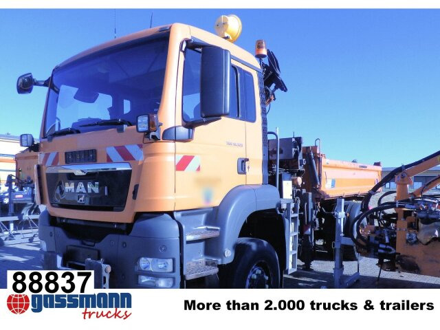 MAN TGS 18.320 4x4 BB, Winterdienstausstattung, Kran - قلابات, شاحنة كرين: صور 1 MAN TGS 18.320 4x4 BB, Winterdienstausstattung, Kran - قلابات, شاحنة كرين: صور 1