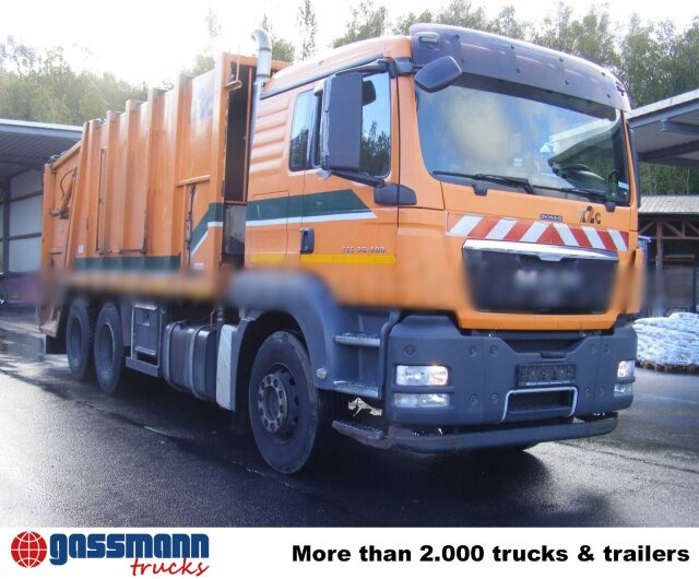 MAN TGS 26.400 6X4 BL, Haller x2c - شاحنة القمامة: صور 2 MAN TGS 26.400 6X4 BL, Haller x2c - شاحنة القمامة: صور 2