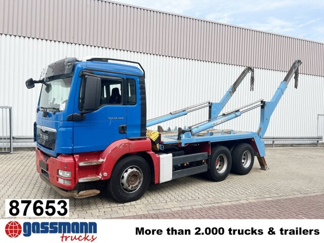MAN TGS 26.440 6X4 BB, Tele-Absetzer - شاحنات قابلة للفك شاحنة: صور 1 MAN TGS 26.440 6X4 BB, Tele-Absetzer - شاحنات قابلة للفك شاحنة: صور 1