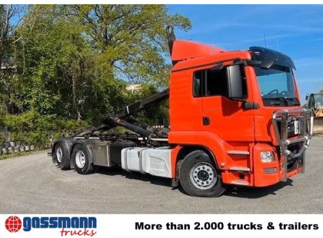 MAN TGS 26.480 6x2-4 BL, Intarder, Lenk-/Liftachse, - شاحنة ذات الخطاف: صور 2 MAN TGS 26.480 6x2-4 BL, Intarder, Lenk-/Liftachse, - شاحنة ذات الخطاف: صور 2