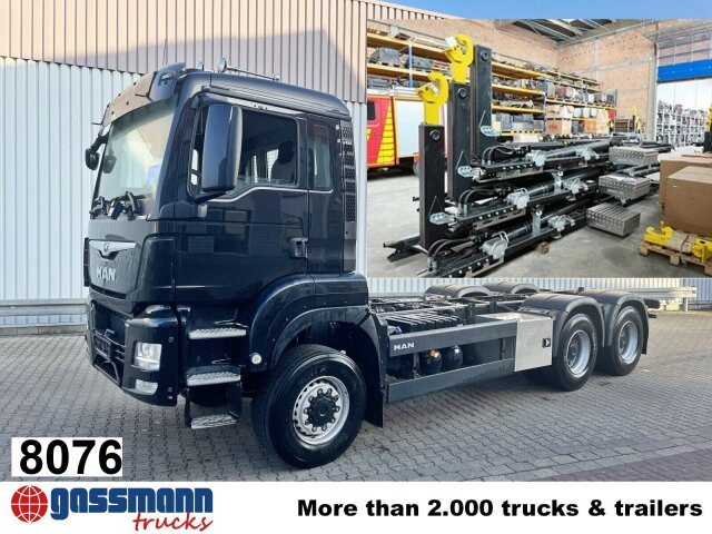 MAN TGS 26.500 6X6 BL, Intarder - شاحنة ذات الخطاف: صور 1 MAN TGS 26.500 6X6 BL, Intarder - شاحنة ذات الخطاف: صور 1