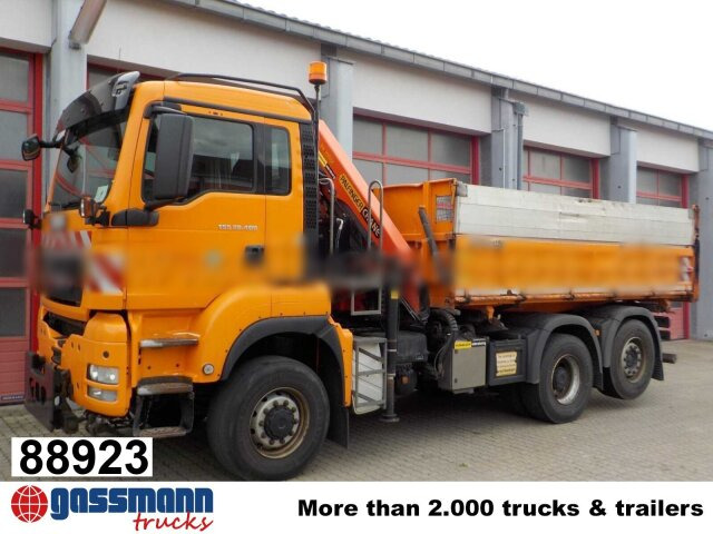 MAN TGS 28.400 6X4-4 BL, Lenk-/Lift, - قلابات, شاحنة كرين: صور 1 MAN TGS 28.400 6X4-4 BL, Lenk-/Lift, - قلابات, شاحنة كرين: صور 1