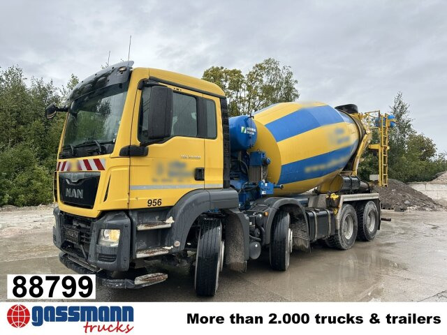 MAN TGS 32.400 8x4 BB, Stetter ca. 9m³ - شاحنة خلاطة خرسانة: صور 1 MAN TGS 32.400 8x4 BB, Stetter ca. 9m³ - شاحنة خلاطة خرسانة: صور 1