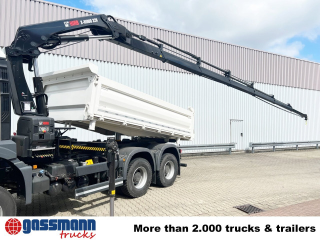 MAN TGS 33.430 6x6 BB CH mit Kran Hiab X-HiDuo 228 - قلابات, شاحنة كرين: صور 2 MAN TGS 33.430 6x6 BB CH mit Kran Hiab X-HiDuo 228 - قلابات, شاحنة كرين: صور 2