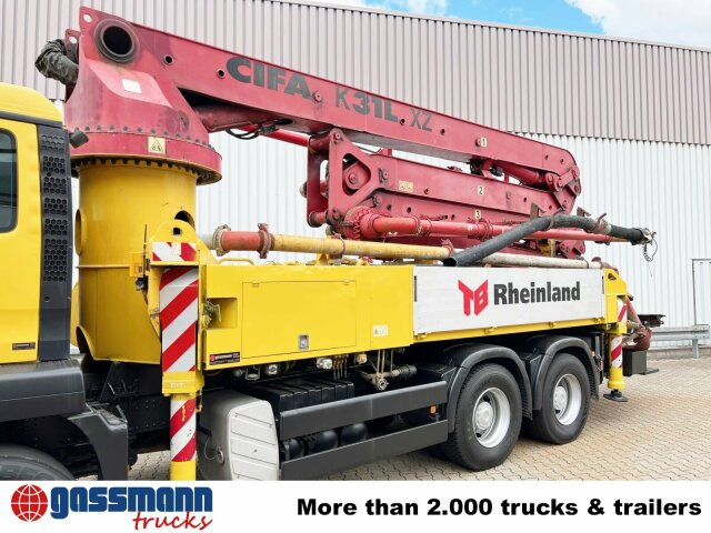 MAN TGS 33.440 6X4 BB, Betonpumpe CIFA K31L XZ, 31m - مضخة خرسانة: صور 2 MAN TGS 33.440 6X4 BB, Betonpumpe CIFA K31L XZ, 31m - مضخة خرسانة: صور 2