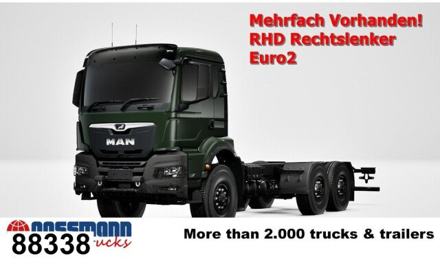 MAN TGS 33.440 6x6 BB CH RHD, Euro2, Rechtslenker, - الشاسيه شاحنة: صور 1 MAN TGS 33.440 6x6 BB CH RHD, Euro2, Rechtslenker, - الشاسيه شاحنة: صور 1