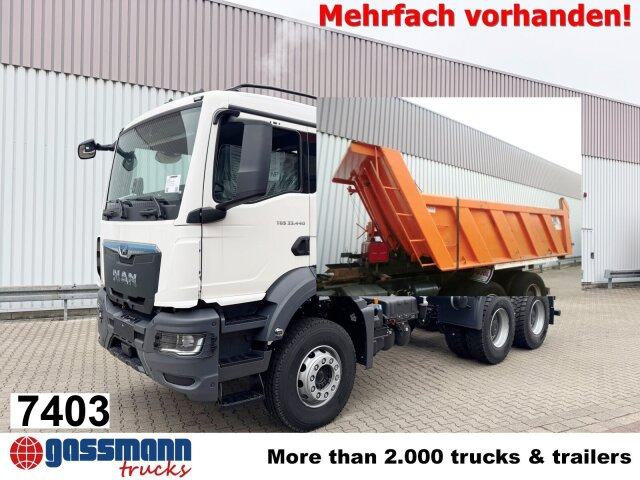 MAN TGS 33.440 BB 6x4, Stahlmulde 12-16m³ - قلابة شاحنة: صور 1 MAN TGS 33.440 BB 6x4, Stahlmulde 12-16m³ - قلابة شاحنة: صور 1