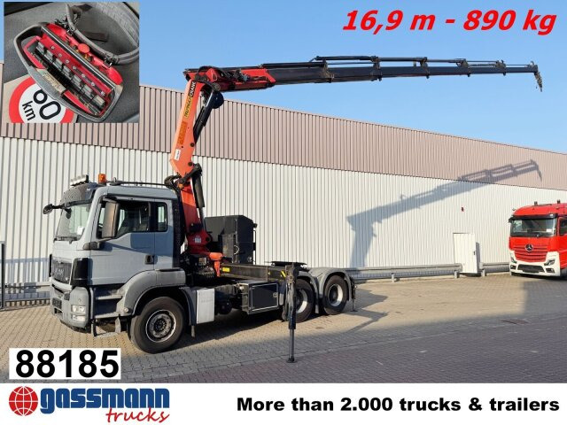 MAN TGS 33.480 6X4 BLS, AHK, Kran Palfinger PK - شاحنة جرار: صور 1 MAN TGS 33.480 6X4 BLS, AHK, Kran Palfinger PK - شاحنة جرار: صور 1