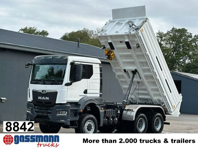 MAN TGS 33.480 6x6 BB CH, Hohe Bauart, Nebenantrieb - قلابات: صور 1 MAN TGS 33.480 6x6 BB CH, Hohe Bauart, Nebenantrieb - قلابات: صور 1
