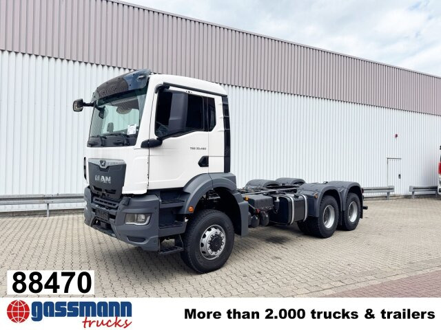 MAN TGS 33.480 6x6 BB CH, Hohe Bauart, Nebenantrieb - الشاسيه شاحنة: صور 1 MAN TGS 33.480 6x6 BB CH, Hohe Bauart, Nebenantrieb - الشاسيه شاحنة: صور 1