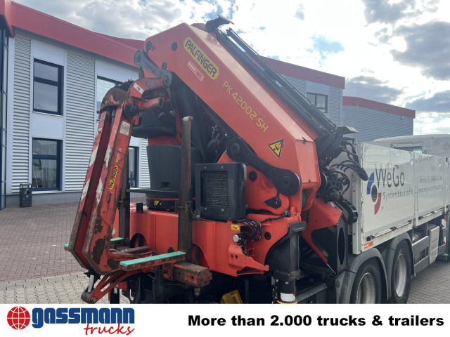 MAN TGS 35.440 8x4 BL, Navi, Heckkran Palfinger - شاحنات مسطحة, شاحنة كرين: صور 4 MAN TGS 35.440 8x4 BL, Navi, Heckkran Palfinger - شاحنات مسطحة, شاحنة كرين: صور 4