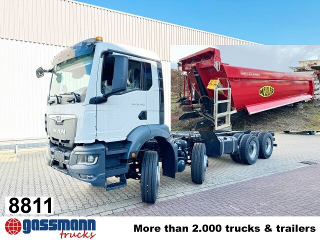MAN TGS 35.480 8x6H BL CH, HydroDrive, Navi, Meiller - قلابة شاحنة: صور 1 MAN TGS 35.480 8x6H BL CH, HydroDrive, Navi, Meiller - قلابة شاحنة: صور 1
