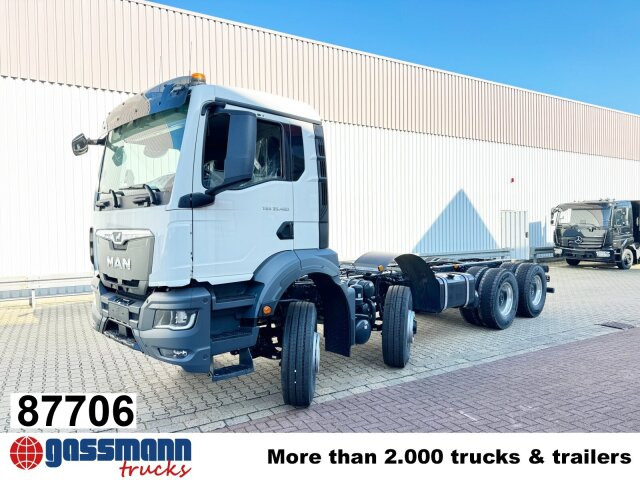 MAN TGS 35.480 8x6H BL CH, HydroDrive, Navi, - الشاسيه شاحنة: صور 1 MAN TGS 35.480 8x6H BL CH, HydroDrive, Navi, - الشاسيه شاحنة: صور 1