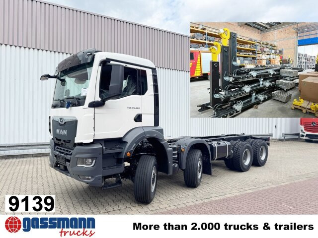 MAN TGS 35.480 8x8 BB CH, Hohe Bauart, Nebenantrieb - شاحنة ذات الخطاف: صور 1 MAN TGS 35.480 8x8 BB CH, Hohe Bauart, Nebenantrieb - شاحنة ذات الخطاف: صور 1