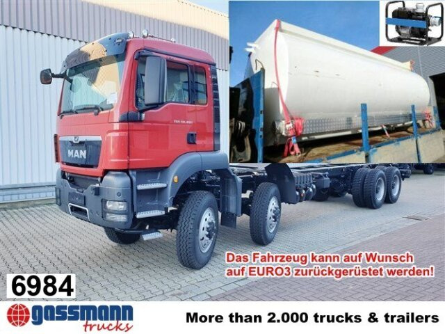MAN TGS 41.480 8X6 BB, ca. 25.000l mit Separatpumpe - شاحنة صهريج: صور 1 MAN TGS 41.480 8X6 BB, ca. 25.000l mit Separatpumpe - شاحنة صهريج: صور 1