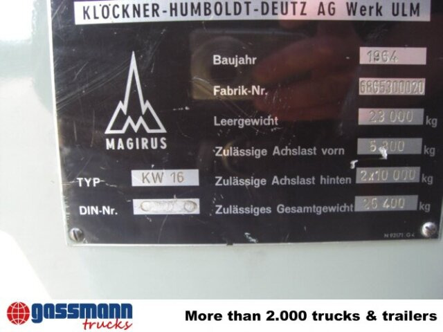 Magirus Deutz Magirus Uranus 250D 22 KW16 - المطافئ, شاحنة كرين: صور 4 Magirus Deutz Magirus Uranus 250D 22 KW16 - المطافئ, شاحنة كرين: صور 4