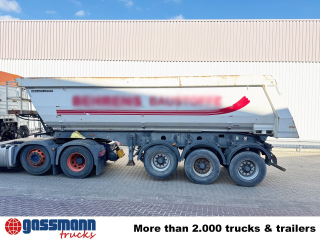 Meiller MHPS 12/27, Stahlmulde ca. 26m³, Liftachse - قلابة نصف مقطورة: صور 5 Meiller MHPS 12/27, Stahlmulde ca. 26m³, Liftachse - قلابة نصف مقطورة: صور 5