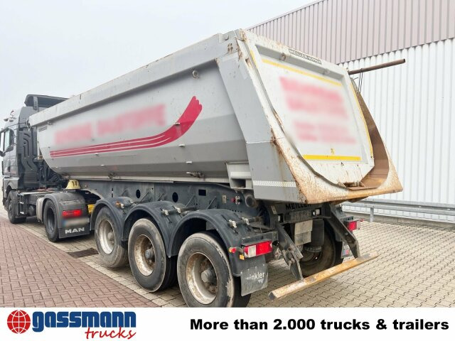 Meiller MHPS 12/27, Stahlmulde ca. 26m³, Liftachse - قلابة نصف مقطورة: صور 5 Meiller MHPS 12/27, Stahlmulde ca. 26m³, Liftachse - قلابة نصف مقطورة: صور 5