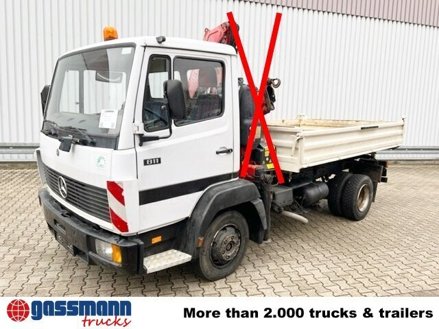 قلابات Mercedes-Benz 811 K 4x2: صور 8