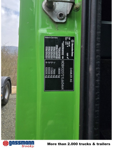 Mercedes-Benz Actros 2032 LA 4x4/ Rdstand 3.600 mm - الشاسيه شاحنة: صور 2 Mercedes-Benz Actros 2032 LA 4x4/ Rdstand 3.600 mm - الشاسيه شاحنة: صور 2
