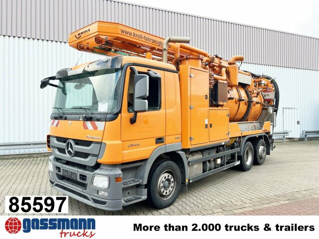 Mercedes-Benz Actros 2544 L 6x2, Lenkachse, Kroll - سياره كنس شوارع: صور 1 Mercedes-Benz Actros 2544 L 6x2, Lenkachse, Kroll - سياره كنس شوارع: صور 1