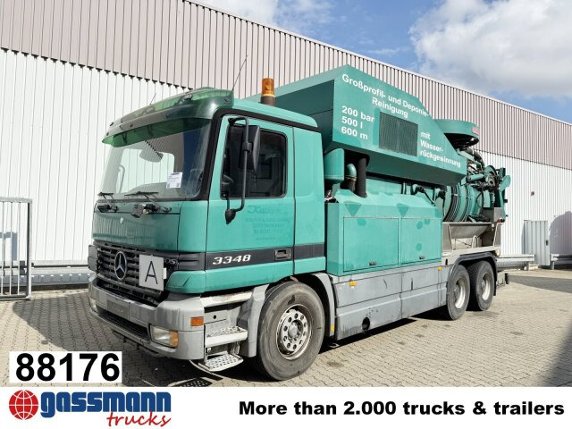 Mercedes-Benz Actros 3348 6x4, V8, Kroll Saug-/Spülwagen ca. - سياره كنس شوارع: صور 1 Mercedes-Benz Actros 3348 6x4, V8, Kroll Saug-/Spülwagen ca. - سياره كنس شوارع: صور 1