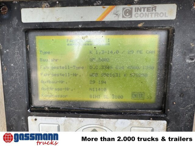 Mercedes-Benz Actros 3348 6x4, V8, Kroll Saug-/Spülwagen ca. - سياره كنس شوارع: صور 2 Mercedes-Benz Actros 3348 6x4, V8, Kroll Saug-/Spülwagen ca. - سياره كنس شوارع: صور 2