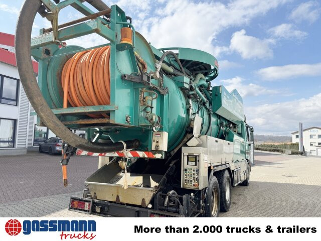 سياره كنس شوارع Mercedes-Benz Actros 3348 6x4, V8, Kroll Saug-/Spülwagen ca.: صور 13