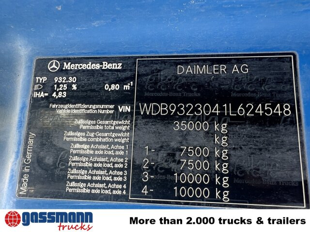 Mercedes-Benz Actros MP 3, 3241/8x4, Alukipper Bordmatik, - قلابات: صور 5 Mercedes-Benz Actros MP 3, 3241/8x4, Alukipper Bordmatik, - قلابات: صور 5