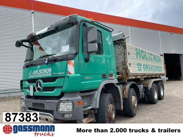 Mercedes-Benz Actros MP III 3544/8x4/4, 3 Pedale - قلابات: صور 1 Mercedes-Benz Actros MP III 3544/8x4/4, 3 Pedale - قلابات: صور 1