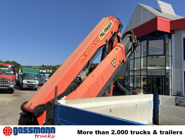 Mercedes-Benz Antos 1836 L 4x2, Glastransporter, Heckkran - شاحنات مسطحة, شاحنة كرين: صور 2 Mercedes-Benz Antos 1836 L 4x2, Glastransporter, Heckkran - شاحنات مسطحة, شاحنة كرين: صور 2