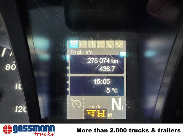 Mercedes-Benz Antos 2540 L 6x2, Lenkachse, HMF 2110-L3 - شاحنات مسطحة, شاحنة كرين: صور 5 Mercedes-Benz Antos 2540 L 6x2, Lenkachse, HMF 2110-L3 - شاحنات مسطحة, شاحنة كرين: صور 5