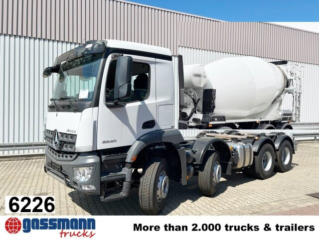 Mercedes-Benz Arocs 3240 8x4, 9/10m³ Mischer - شاحنة خلاطة خرسانة: صور 1 Mercedes-Benz Arocs 3240 8x4, 9/10m³ Mischer - شاحنة خلاطة خرسانة: صور 1