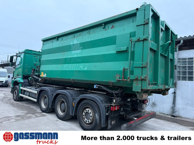 Mercedes-Benz Arocs 3240 L 8x4 ENA, Lenk-/Liftachse, Navi, - شاحنة ذات الخطاف: صور 2 Mercedes-Benz Arocs 3240 L 8x4 ENA, Lenk-/Liftachse, Navi, - شاحنة ذات الخطاف: صور 2