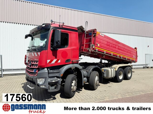 Mercedes-Benz Arocs 3243 K 8x4/4, Alu-Bordwände - قلابات: صور 1 Mercedes-Benz Arocs 3243 K 8x4/4, Alu-Bordwände - قلابات: صور 1
