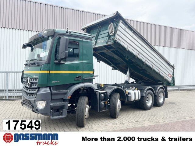 Mercedes-Benz Arocs 3243 K 8x4, Ressenig Thermo Alukipper 3-S - قلابات: صور 1 Mercedes-Benz Arocs 3243 K 8x4, Ressenig Thermo Alukipper 3-S - قلابات: صور 1
