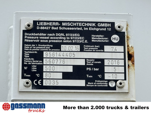 Mercedes-Benz Arocs 3251 8x4/4, Betonmischer Liebherr ca. 9m³ - شاحنة خلاطة خرسانة: صور 4 Mercedes-Benz Arocs 3251 8x4/4, Betonmischer Liebherr ca. 9m³ - شاحنة خلاطة خرسانة: صور 4