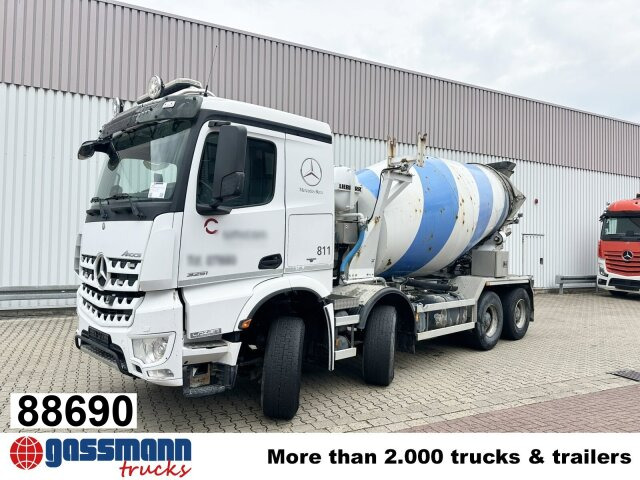 Mercedes-Benz Arocs 3251 LB 8x4/4, Betonmischer Liebherr ca. - شاحنة خلاطة خرسانة: صور 1 Mercedes-Benz Arocs 3251 LB 8x4/4, Betonmischer Liebherr ca. - شاحنة خلاطة خرسانة: صور 1