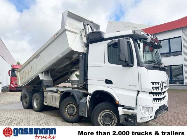 قلابة شاحنة Mercedes-Benz Arocs 3253 K 8x4/4, Retarder, Stahlmulde ca.: صور 8 قلابة شاحنة Mercedes-Benz Arocs 3253 K 8x4/4, Retarder, Stahlmulde ca.: صور 8